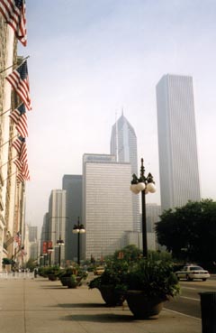 downtown Chicago